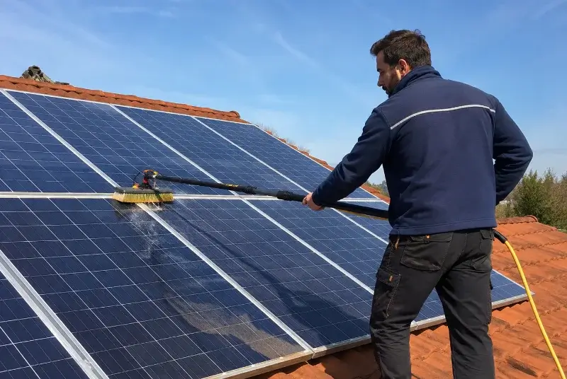 Nettoyage et entretien de panneaux solaires à Eysines